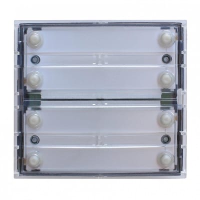 Farfisa Alba Push Module with up to 8 pcs. buttons CT2138AB - Alba, Duo/bus