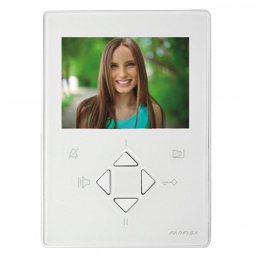 Farfisa Duo Door Station with push-buttons and 4.3" screen ZH1252WE - Solvo, Alba, Profilo, Duo/bus
