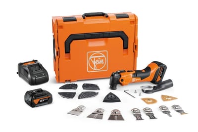 Fein AMM500 Plus Cordless multi-cutter - 18V, 4AH, 2PCS, Easy-cut