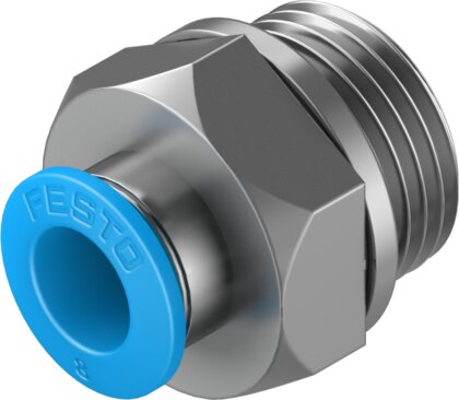 Festo QS-G3/8-10 push-in fitting G3/8 10mm