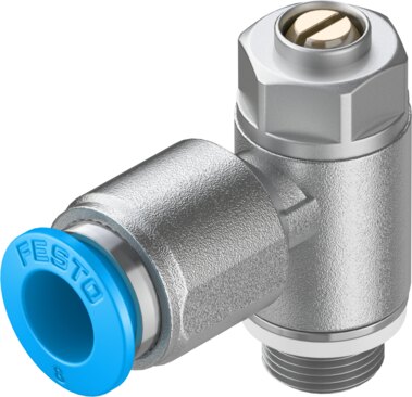 Festo GRLA-1/8-QS-6-D one-way flow control 1/8 QS-6