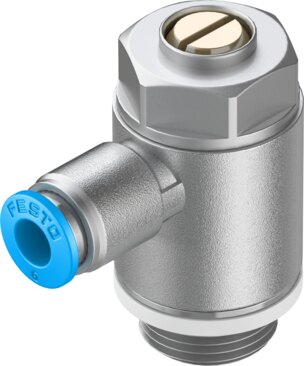 Festo GRLA-1/4-QS-8-D one-way flow control 1/4 QS-8