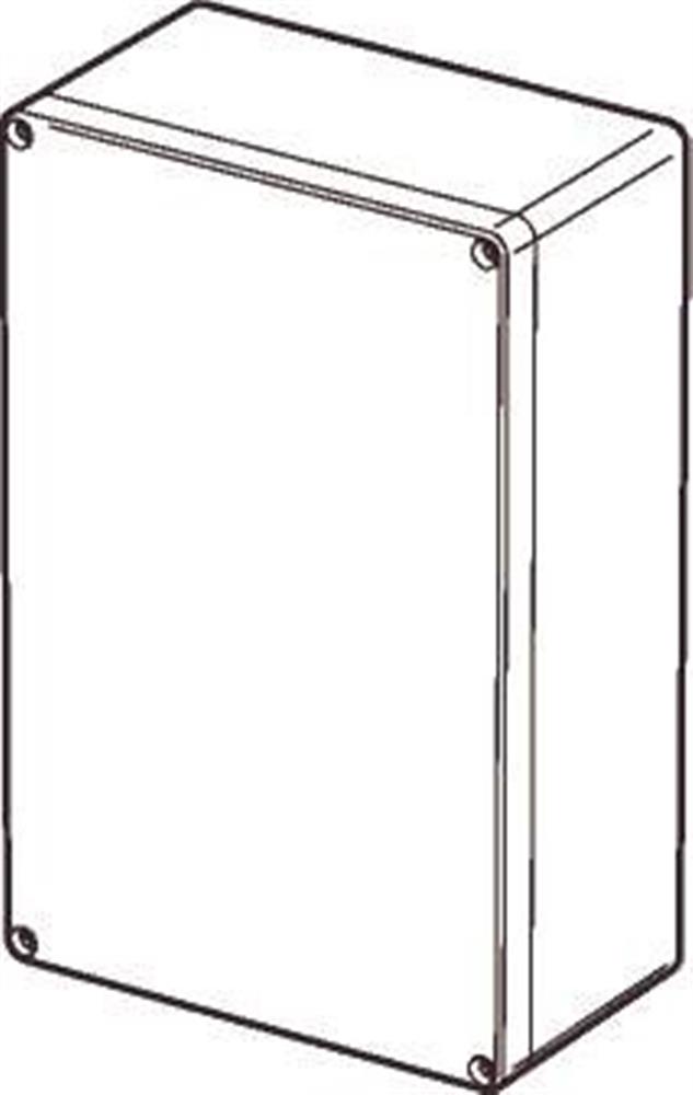 Fibox AB162513 Box - EURONORD, 160 x 250mm, 130mm, grey, ABS ( plastic )