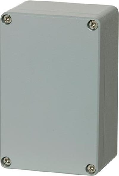 Fibox ALN081306 Box - EURONORD, 81 x 127mm, 57mm, grey, Aluminium