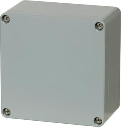 Fibox ALN161609 Box - EURONORD, 162 x 163mm, 91mm, grey, Aluminium