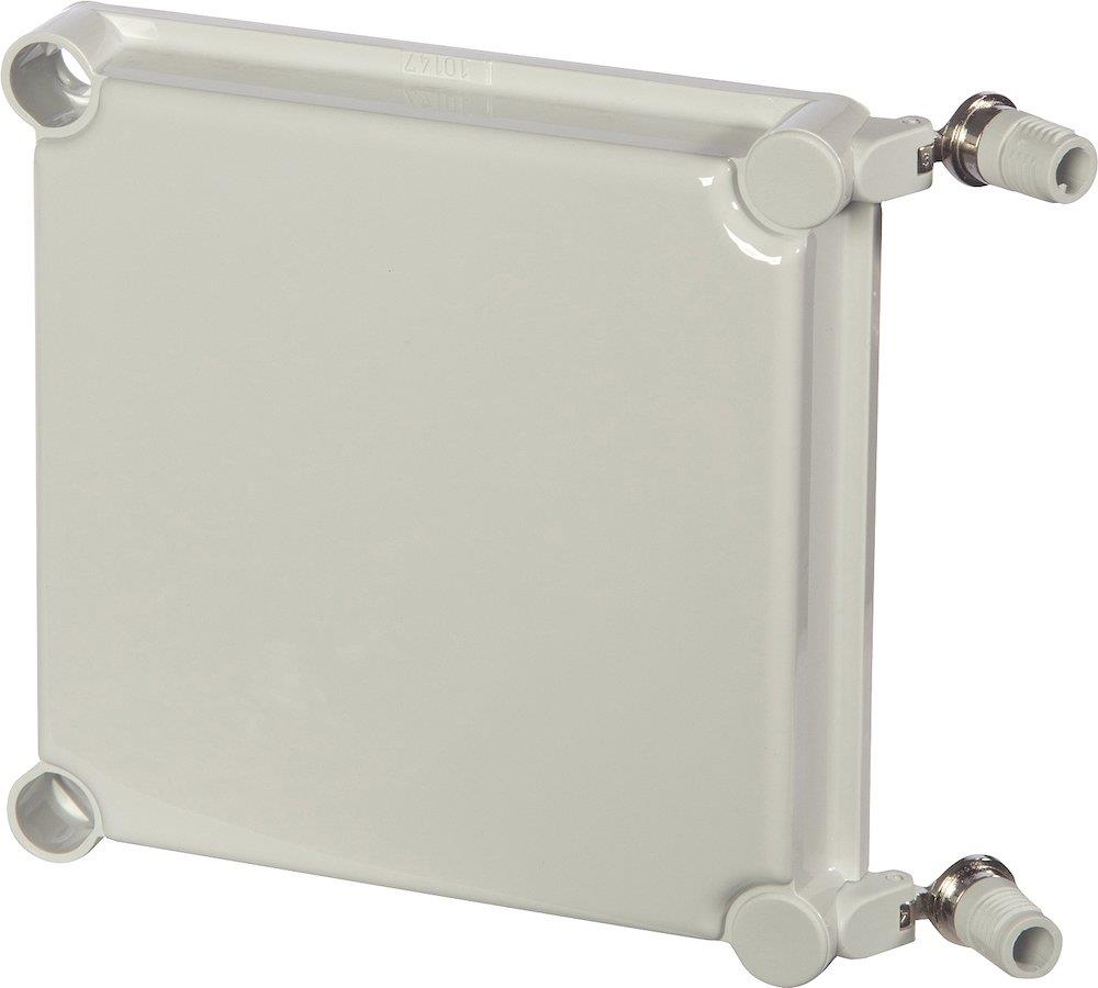 Fibox EKH30-G2FSH Hinged Lid - EK, 190 x 190mm, 30mm, grey, PC ( Polycarbonat )