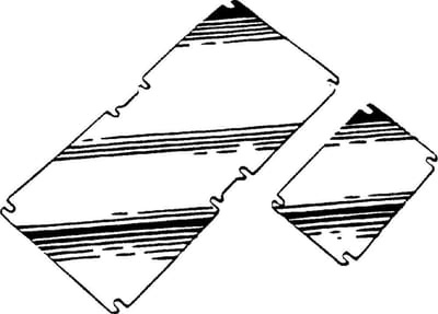 Fibox EKOVT Mounting plate - EK 280X280, 238 x 238mm, Aluzinc