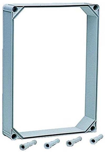 Fibox EXTN33 Intermediate Frame - SLN 33, 320 x 320mm, 75mm, grey, PC ( Polycarbonat )