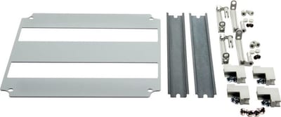 Fibox OD-2 DIN Insert 2X14 module - EK 280X280, plastic