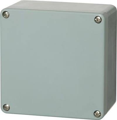 Fibox P161609 Box - EURONORD, 160 x 160mm, 90mm, grey, PE ( Polyester )