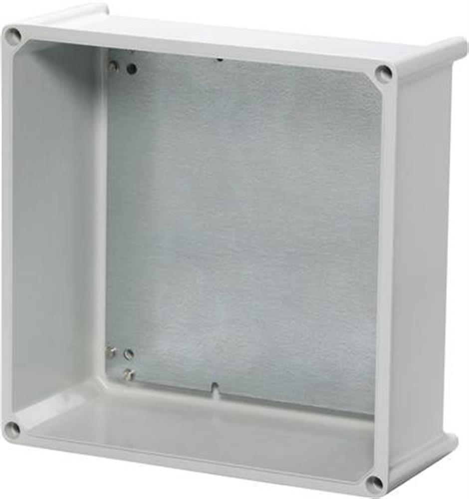 Fibox P303013 Box Base - SOLID, 300 x 300mm, 130mm, grey, PE ( Polyester )
