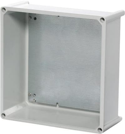 Fibox P303013 Box Base - SOLID, 300 x 300mm, 130mm, grey, PE ( Polyester )