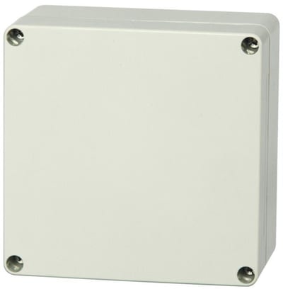 Fibox PC121207 Box - EURONORD, 120 x 122mm, 65mm, grey, PC ( Polycarbonat )