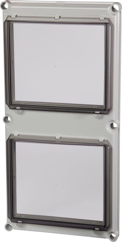 Fibox TGL24II-2 Hinged Lid - EK, 280 x 560mm, 60mm, grey, PC ( Polycarbonat )