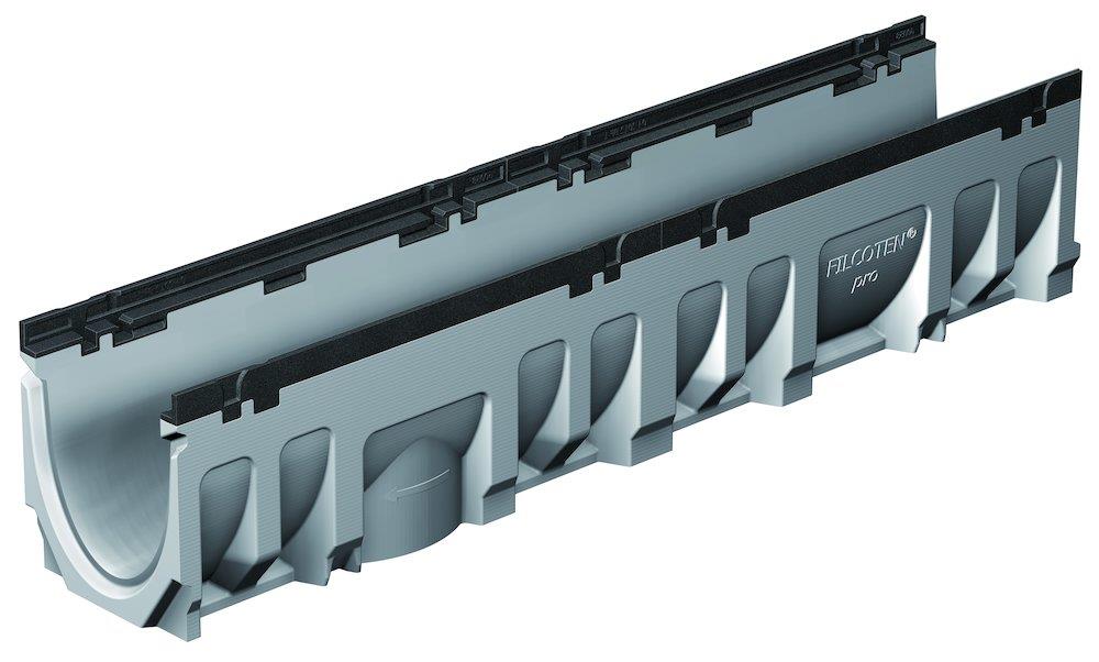 Filcoten Pro NB100 Drainage Channel 1000 x 138 mm 90 t