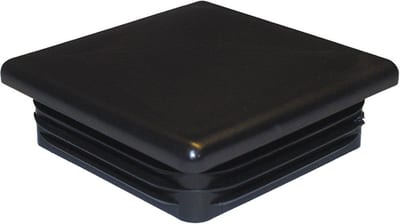 square End Cap internal black - 15mm, 15mm, 1mm, 2mm