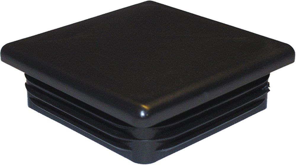 Square End Cap Internal black - 30mm, 30mm, 2.5mm, 3mm