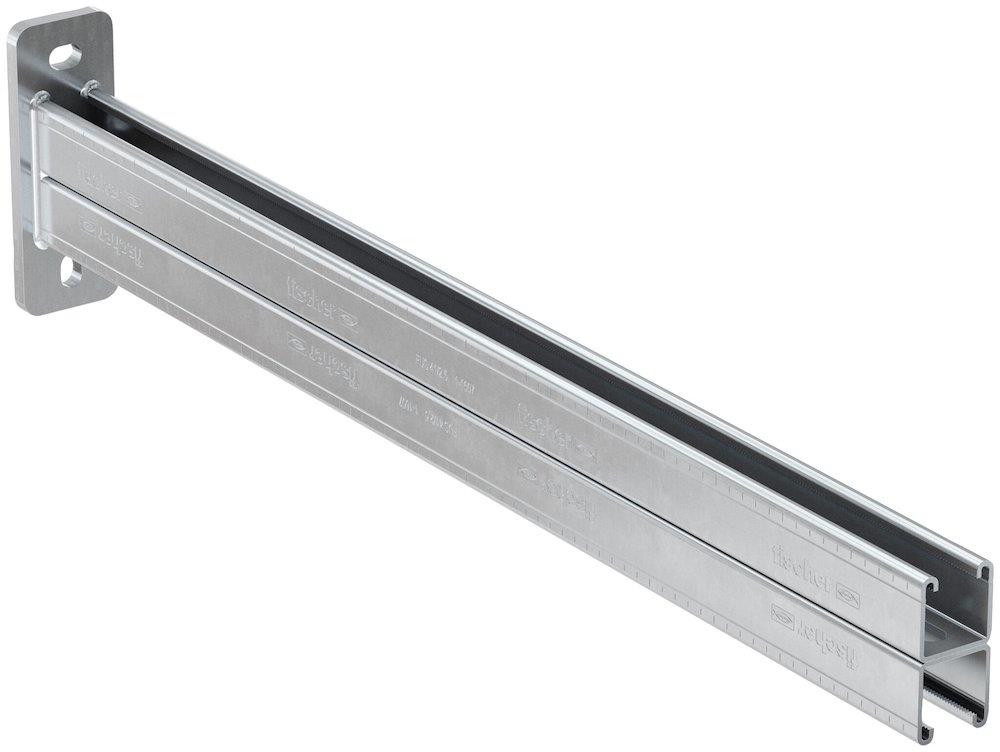 Fischer FCA 41D Wall bracket - 750mm, 82mm, 41mm