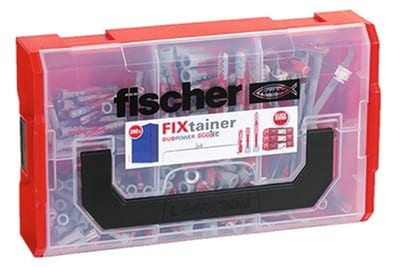 Fischer FIXtainer Duopower Dowel assortment - 30-40-50-65mm, 6, 8mm