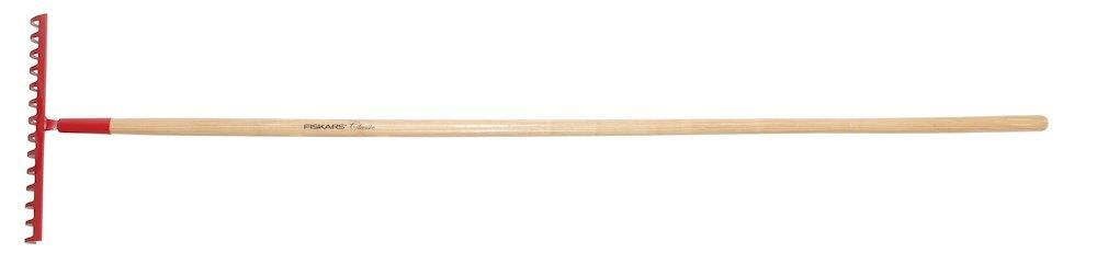 Fiskars 35/14 Garden Rake - 1680mm, 360mm