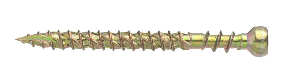 FIXX Mounting Screws yellow zinc-plated - 3,5mm, TX10