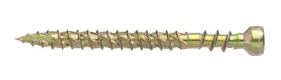 FIXX Mounting Screws yellow zinc-plated - 3,5mm, TX10
