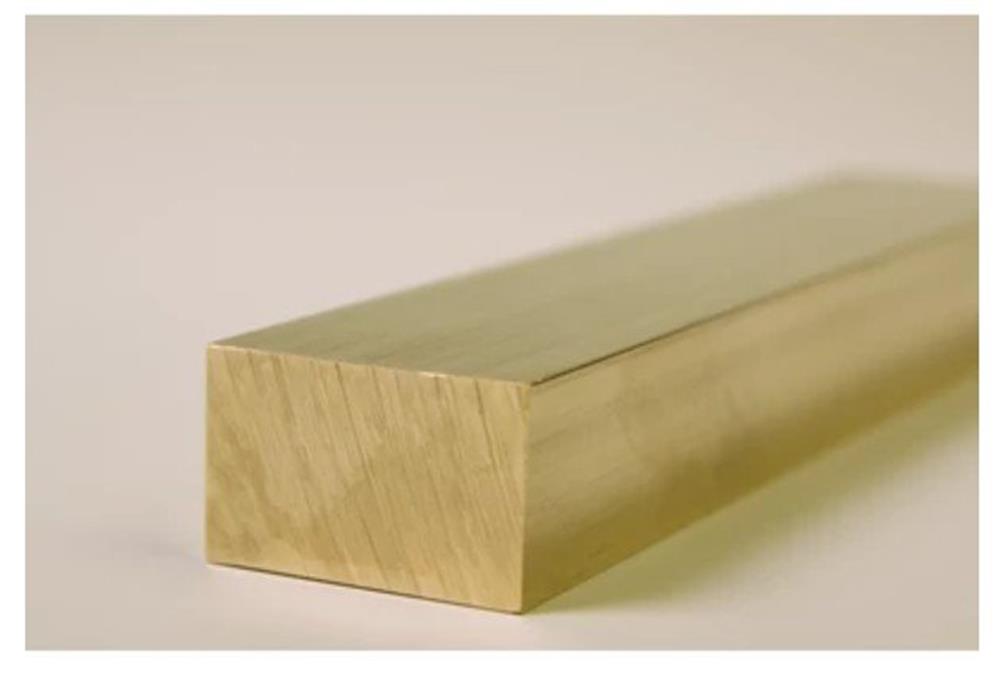 Flat Brass brass flat CW614N/MS 58 - 30mm, 8mm, 3000mm, 2.04KG/m
