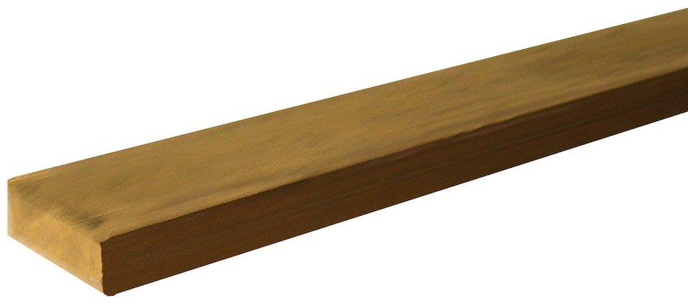 Flat Brass brass flat CW614N/MS 58 - 40mm, 30mm, 3000mm, 10.2KG/m