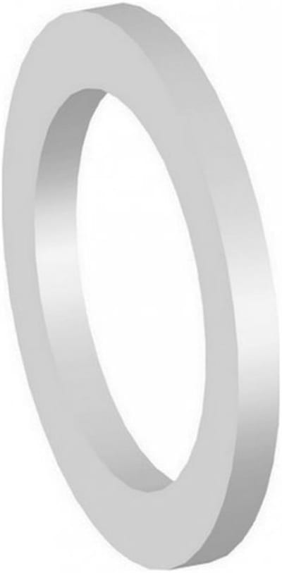 Flat gasket PTFE - 18mm, 11.5mm, 2mm, 1/2"
