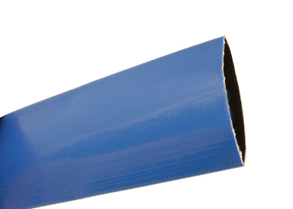 Flat HD Drain Hose PVC - 2 1/2", 63mm, 60°C, 8bar