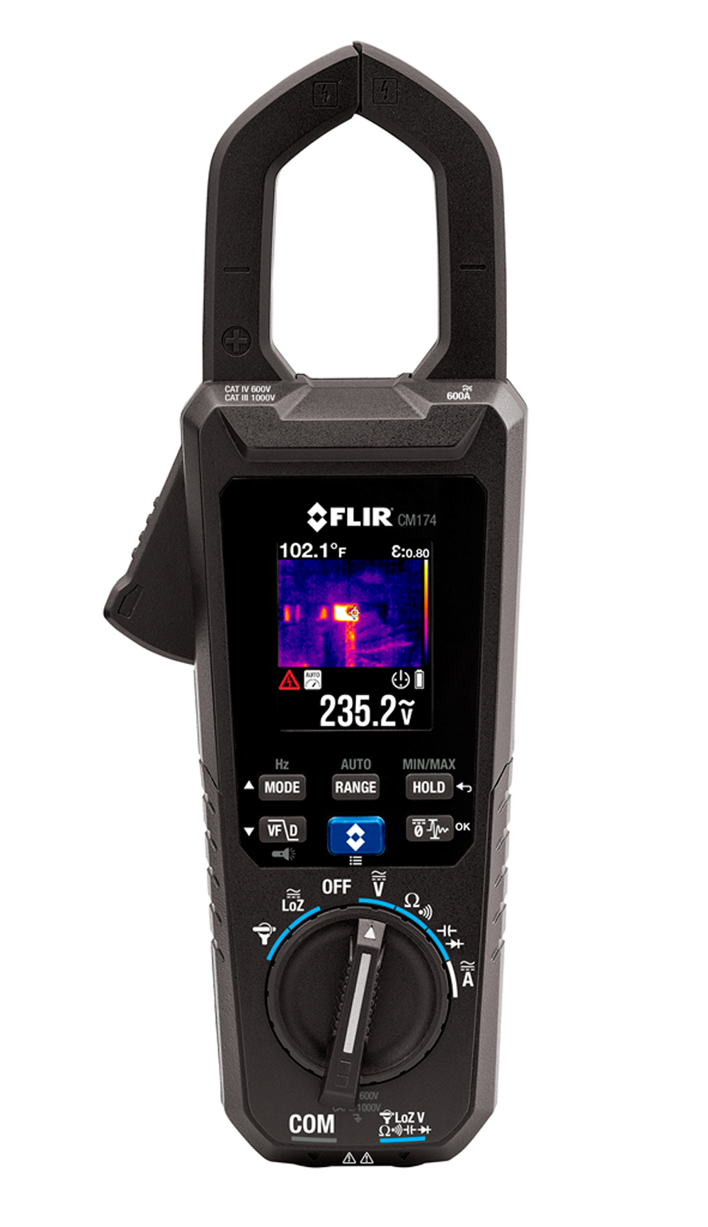 FLIR Imaging Clamp Meter 600A AC/DC with IGM
