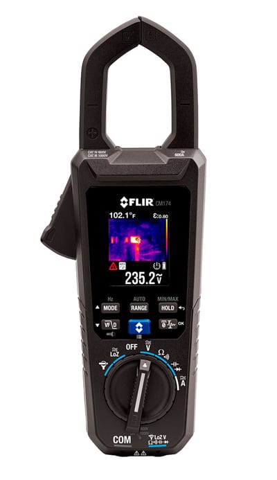 FLIR Imaging Clamp Meter 600A AC/DC with IGM