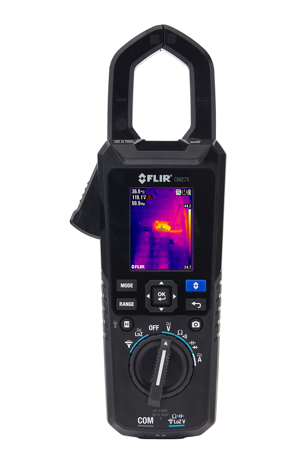 FLIR Industrial Thermal Imaging Clamp Meter with Datalogging