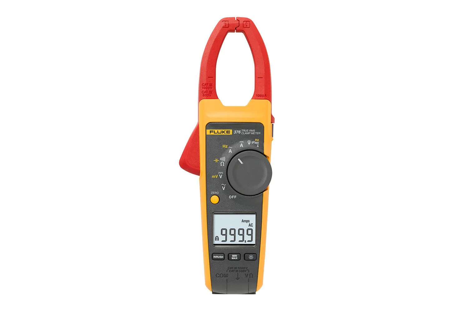 Fluke True-RMS AC/DC 1000A clamp meter