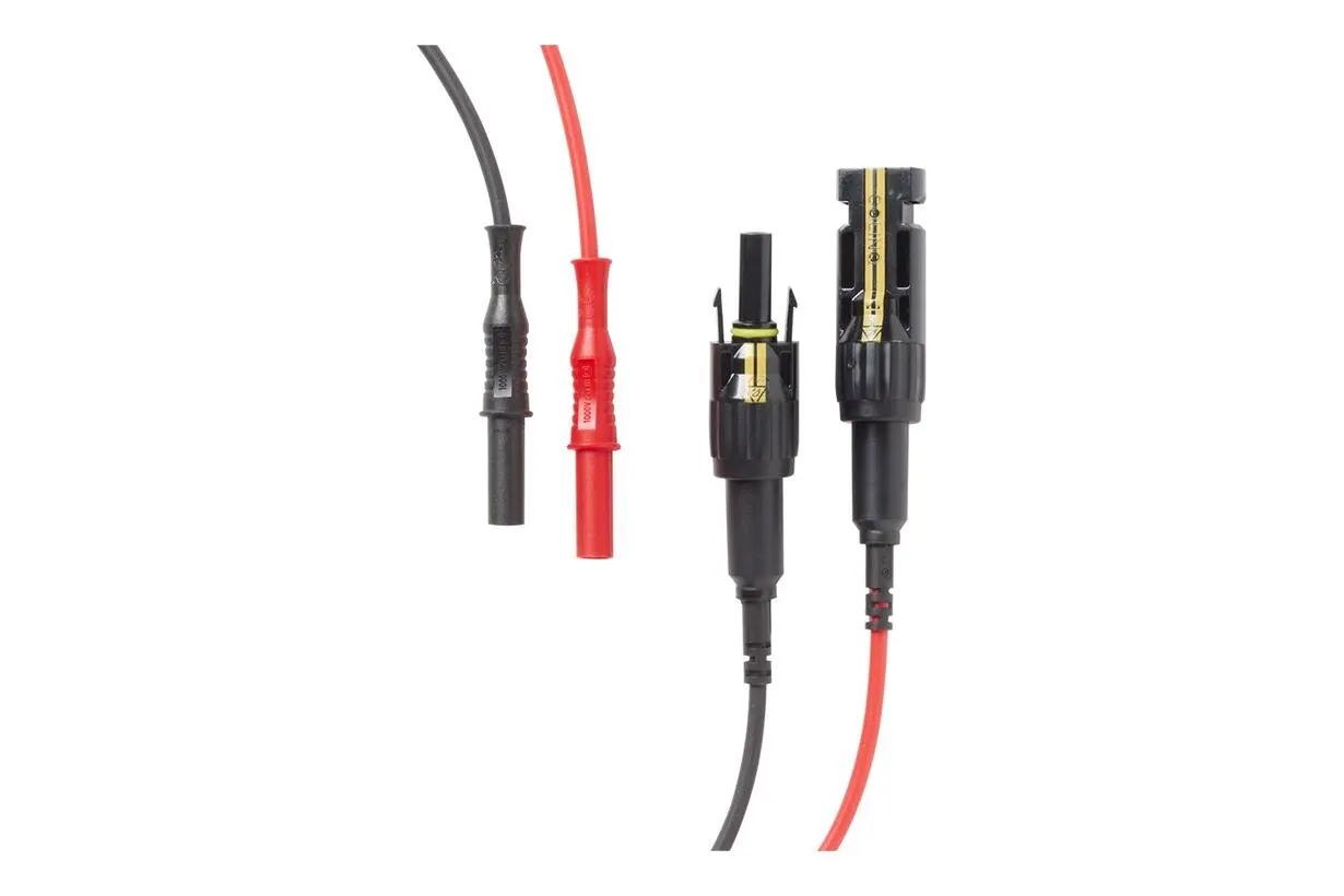 Pomona PVLEAD1 Solar PV Connector to 4 mm Test Lead Set