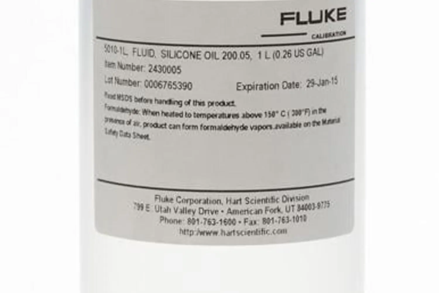 5010-1L | Silicone Oil Type 200.05, 1 liter (0.26 gal)