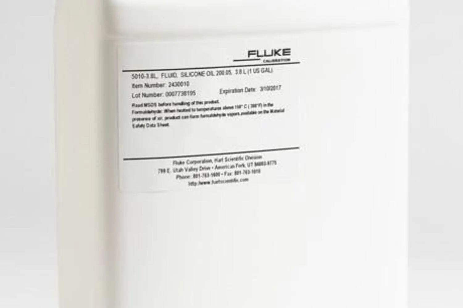 5010-3.8L | Silicone Oil Type 200.05, 3.8 liters (1 gal)