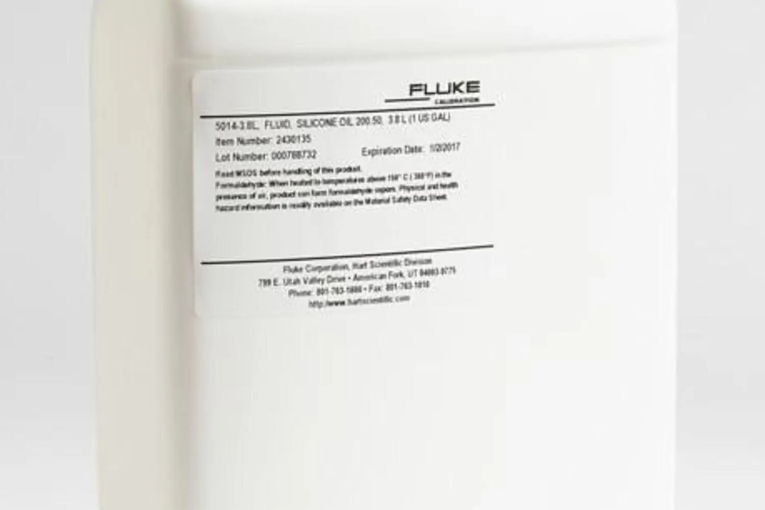 5014-3.8L | Silicone Oil Type 200.50, 3.8 liters (1 gal)