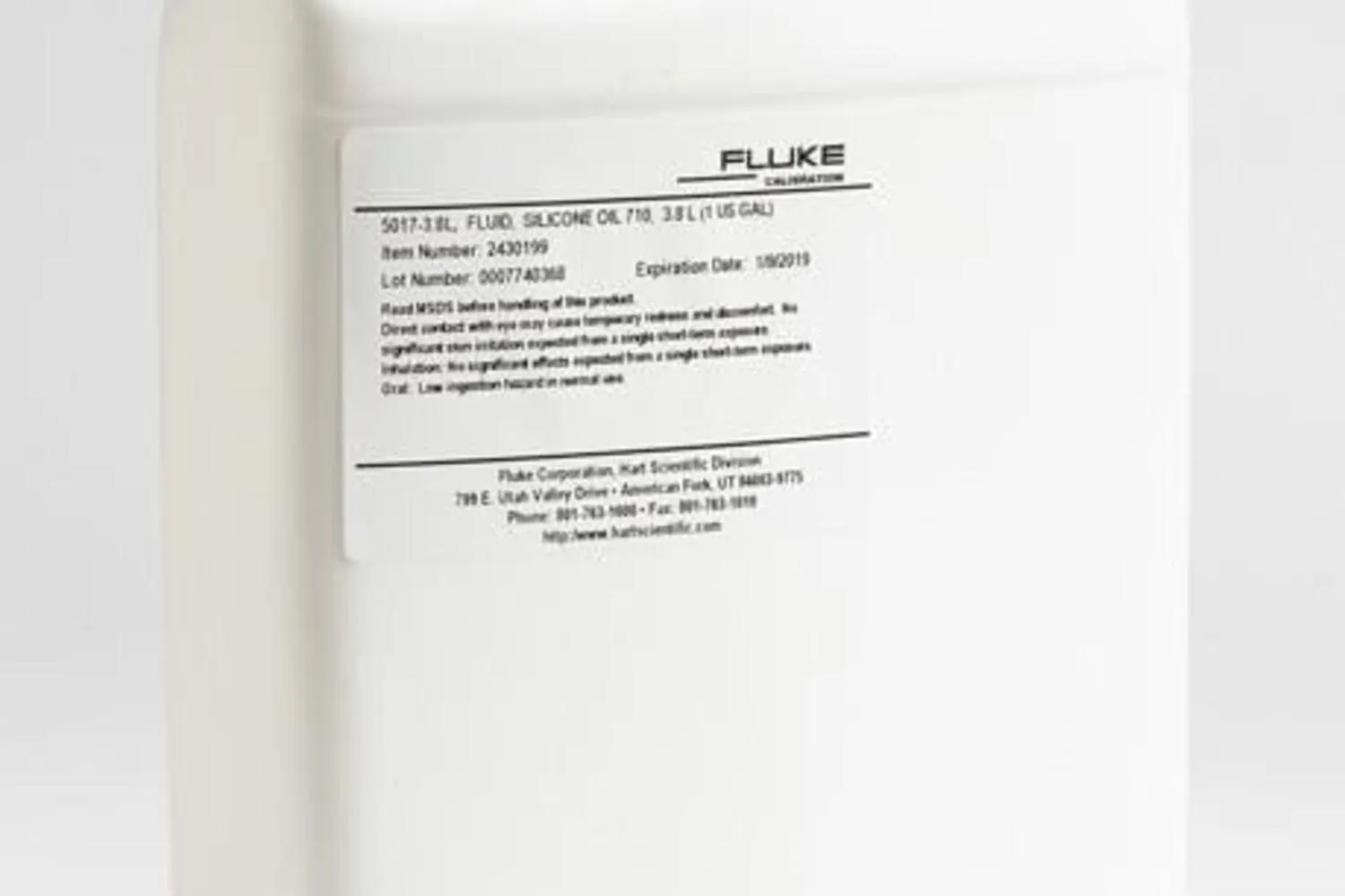 5017-3.8L| Silicone Oil Type 710, 3.8 liters (1 gal)