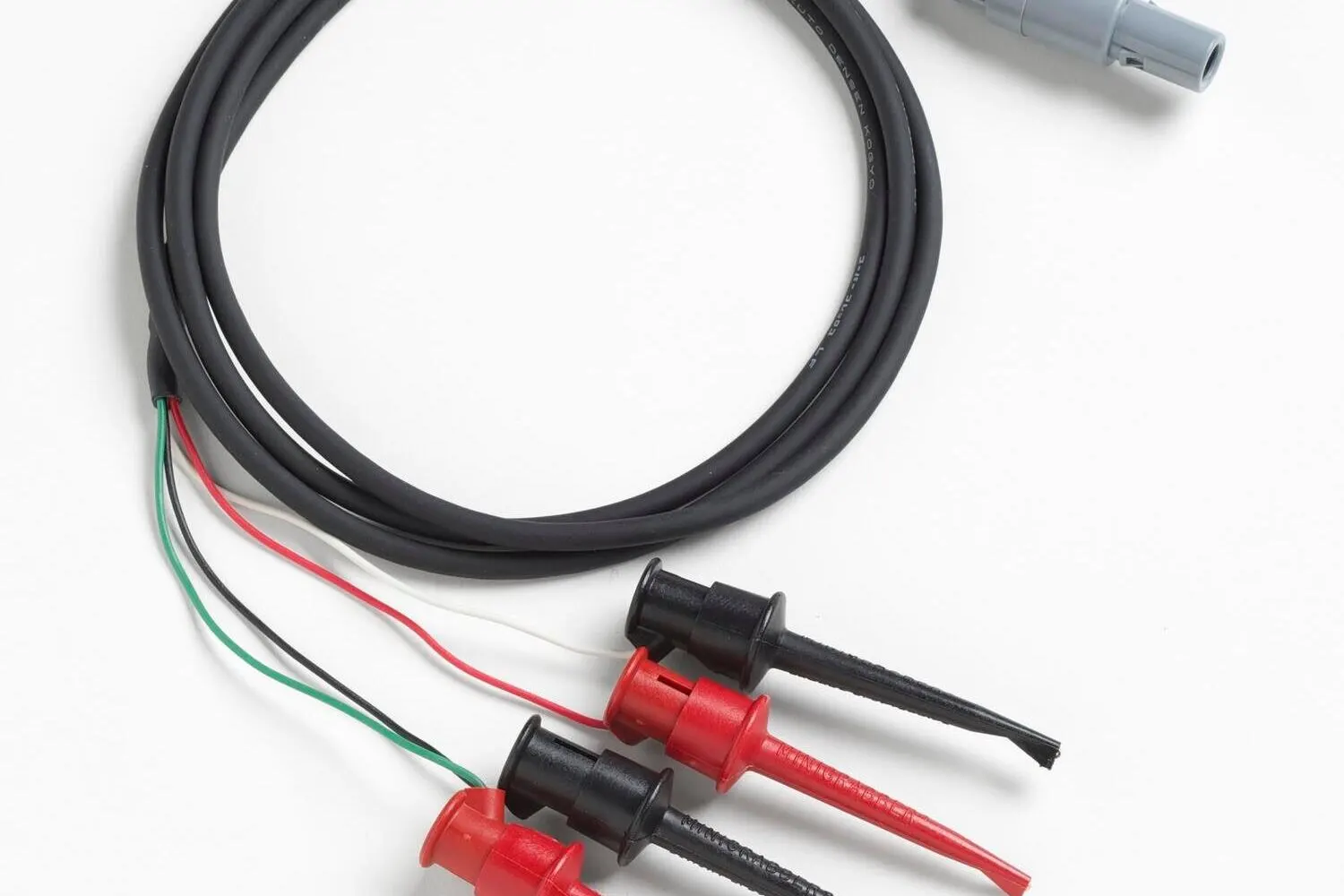 2373-Lprt | Adapter, Lemo to Mini Grabbers (4-Wire)