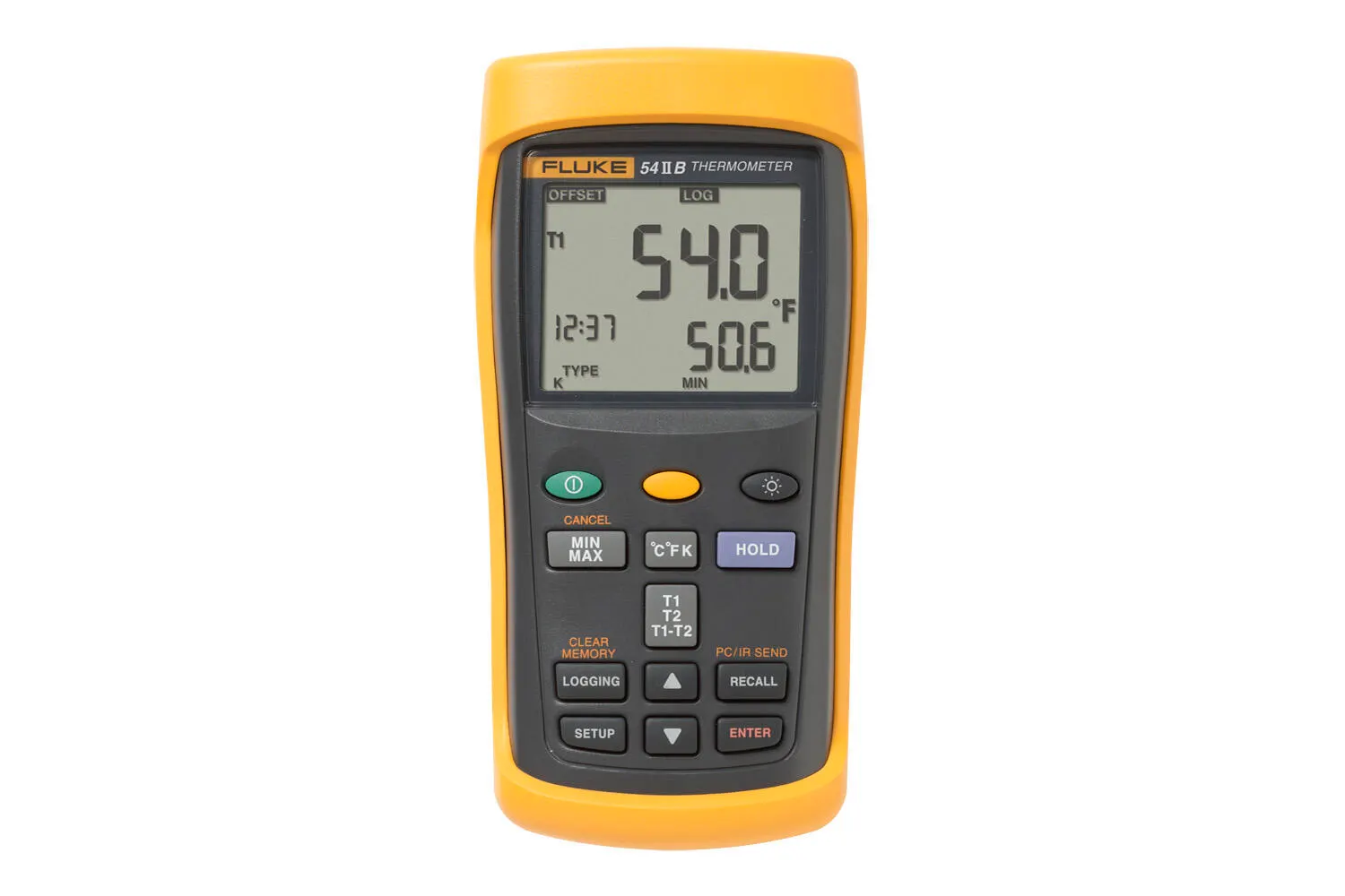 54 II B Data Logging Thermometer with Dual Input