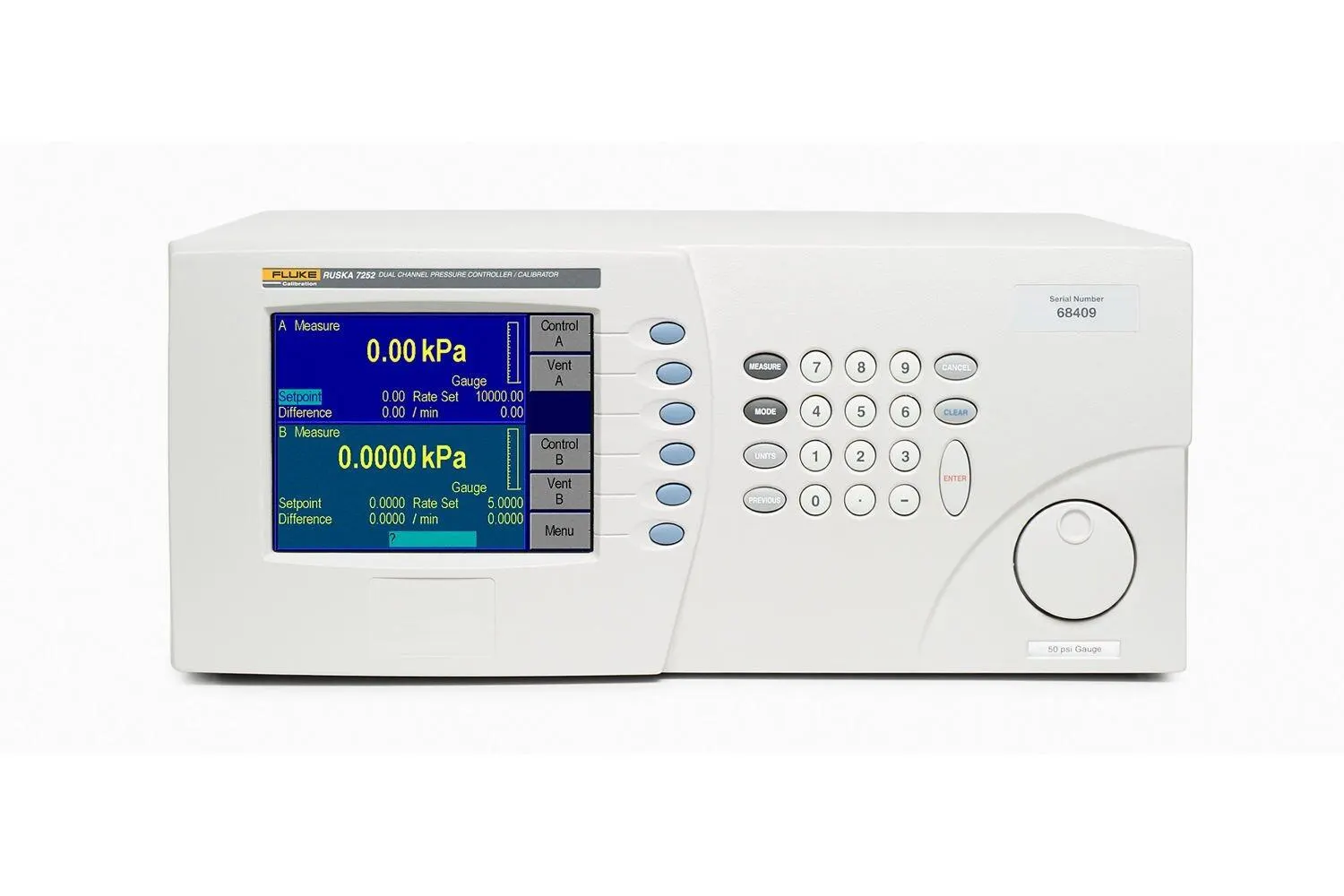 7252, 7252I Dual Output digital Pressure Controllers