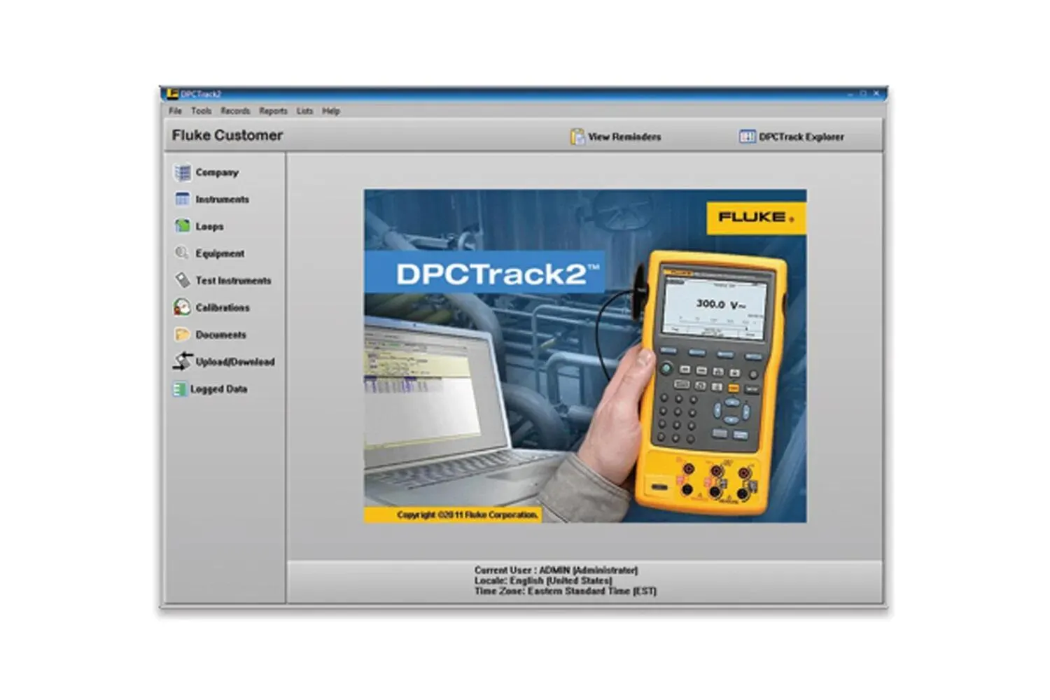 Fluke 750SW DPCTRACK2 Calibration Management Software