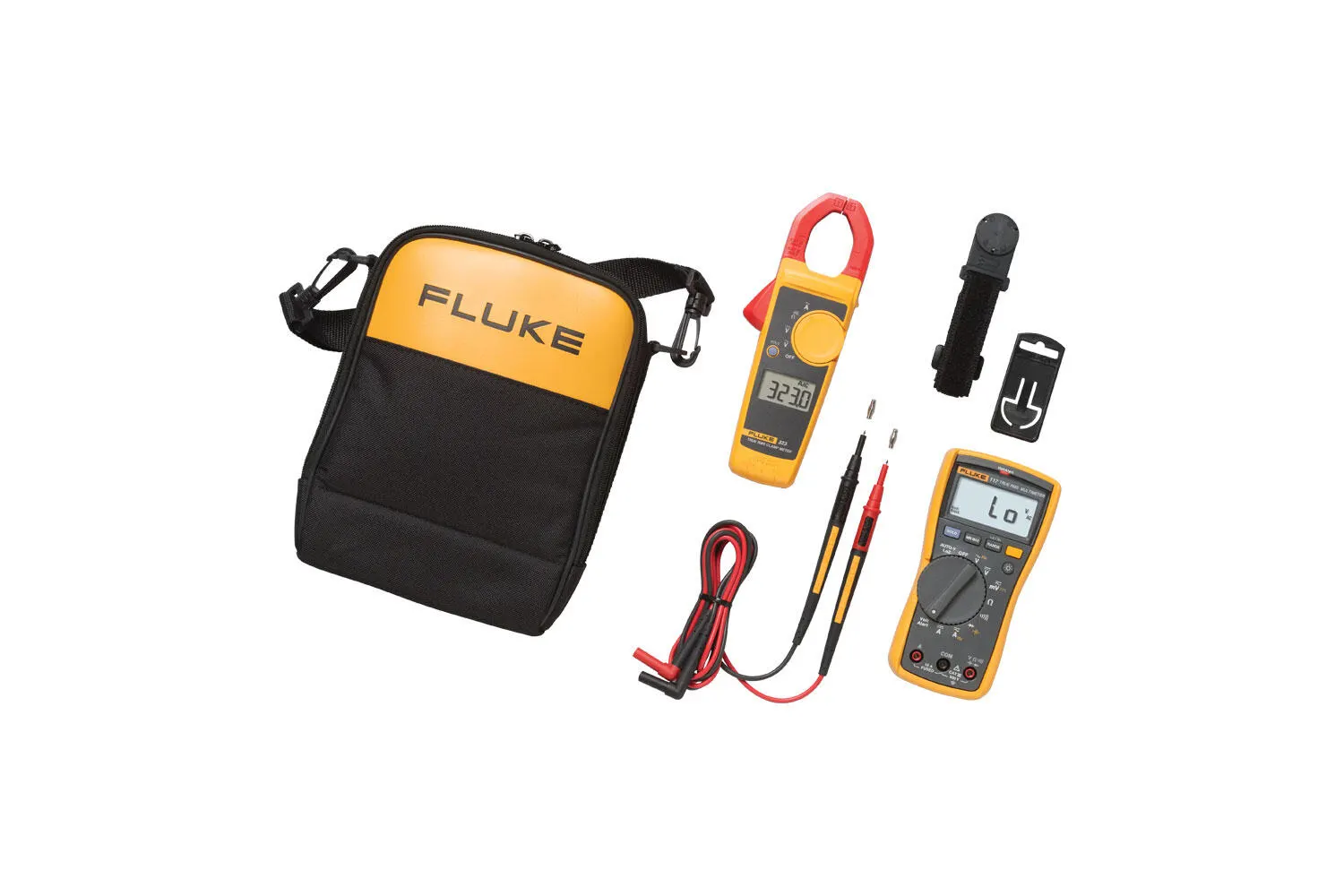 Fluke 117/323 Electricians Combo Kit, Digital Multimeter and Clamp Meter
