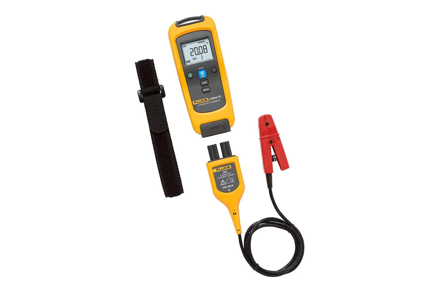Fluke A3004 FC Wireless 4-20 mA DC Clamp Meter