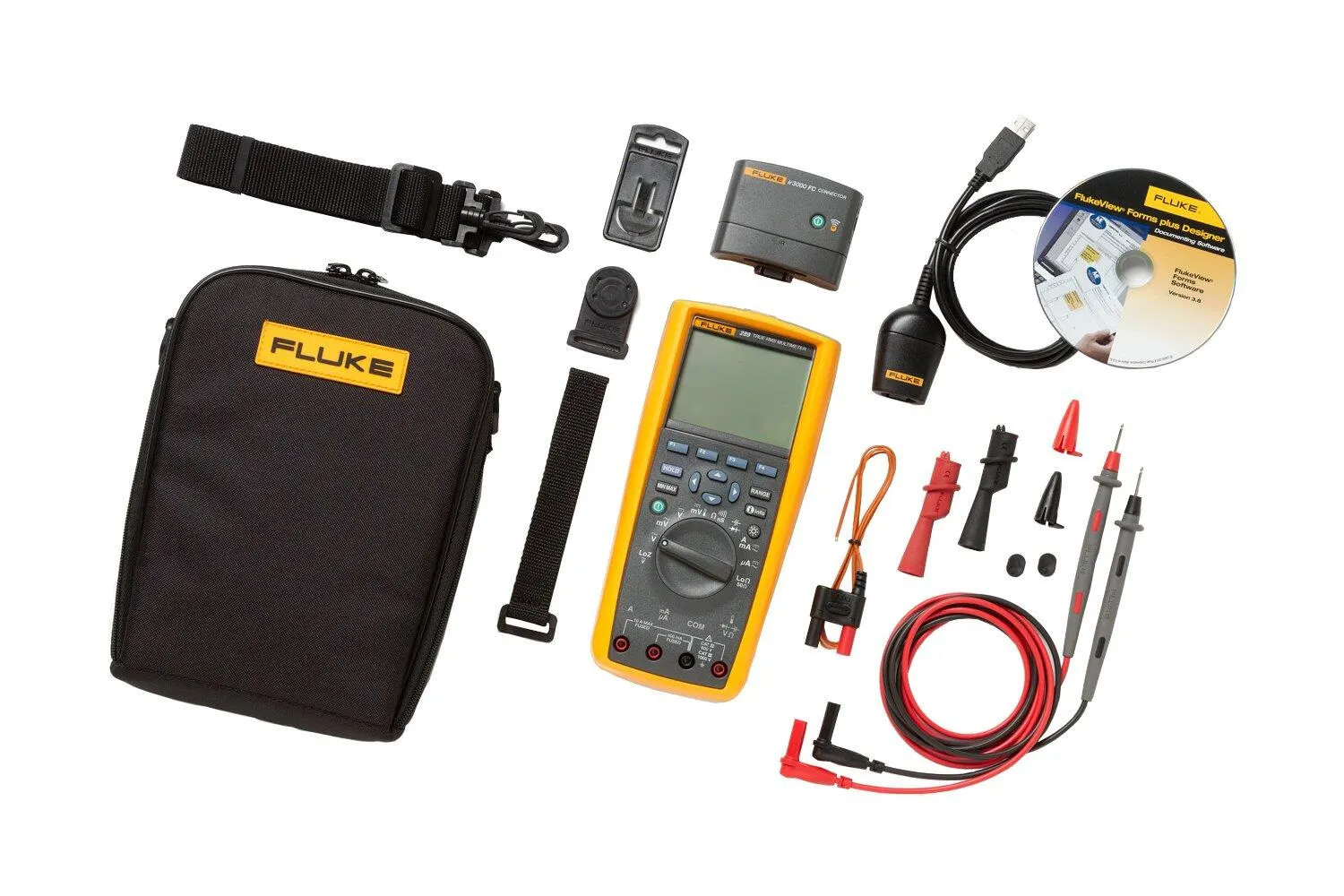 Fluke 287 FlukeView® Forms Combo Kit with IR3000 FC Connector