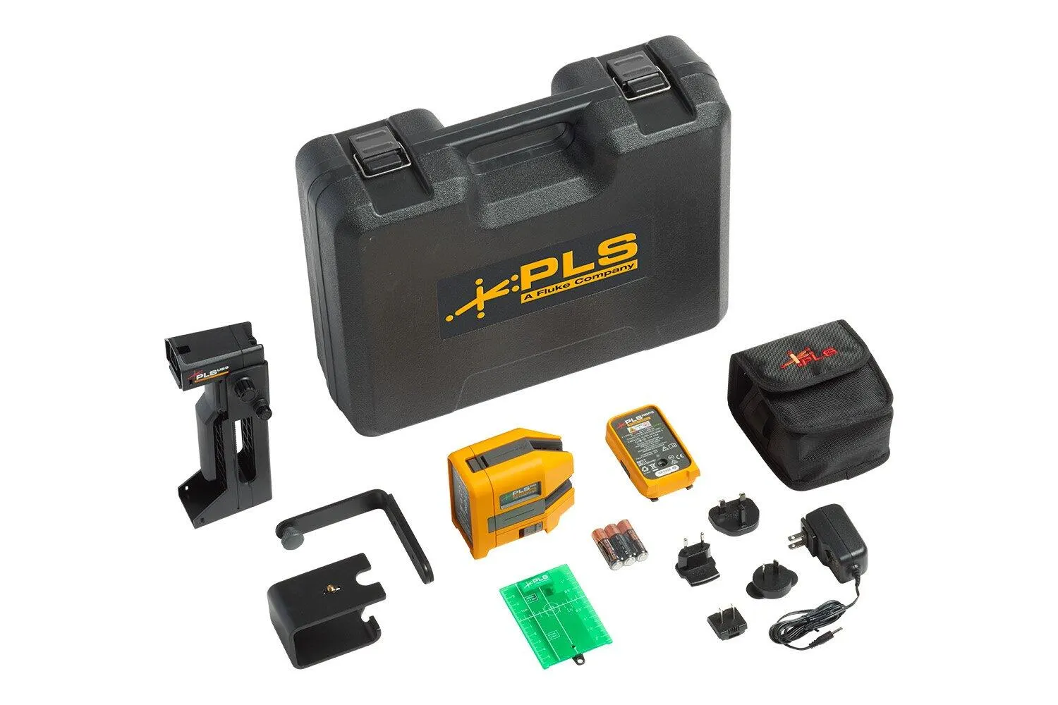 PLS 6G RBP Point and Cross Line Green Laser Level Kit
