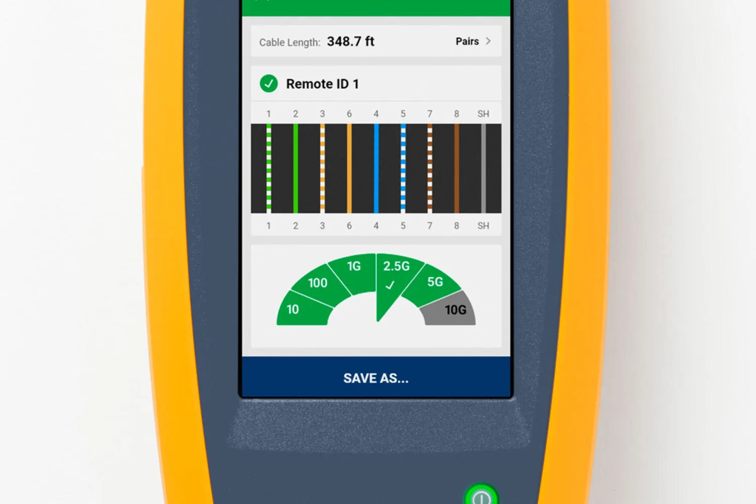 Fluke Networks LinkIQ™ Industrial Ethernet Cable+Wi-Fi+Network Tester