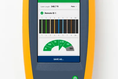 Fluke Networks LinkIQ™ Industrial Ethernet Cable+Wi-Fi+Network Tester