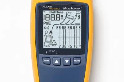 Fluke Networks MicroScanner™ 2 Industrial Ethernet Cable Verifier